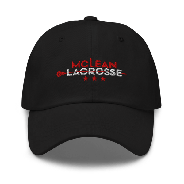 McLean Lacrosse 4222759 Classic Dad Hat | Yupoong 6245CM