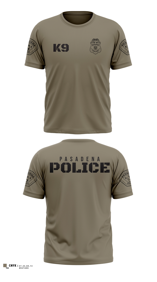 Pasadena K9 56975932 Old School Cotton Feel Shirt - 108
