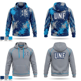 Hoodie, UNF Club Baseball, Baseball, Teamtime, Team time, sublimation, custom sports apparel, team uniforms, spirit wear, spiritwear, sports uniforms, custom shirts, team store, custom team store, fundraiser sports, apparel fundraiser