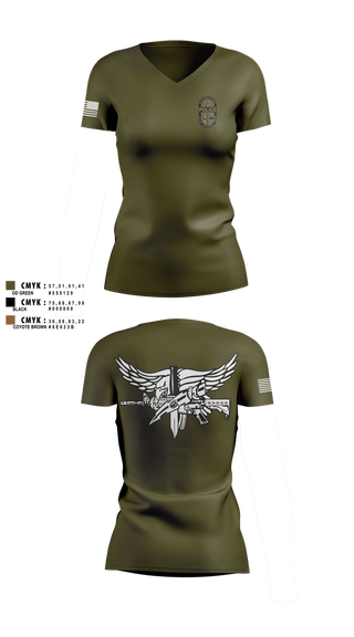 Womens Short Sleeve Vneck Shirt, DAUPHIN COUNTY CRT, , Teamtime, Team time, sublimation, custom sports apparel, team uniforms, spirit wear, spiritwear, sports uniforms, custom shirts, team store, custom team store, fundraiser sports, apparel fundraiser