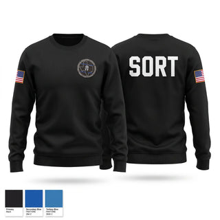 Crew Neck Sweatshirt, S.O.R.T, Police, Teamtime, Team time, sublimation, custom sports apparel, team uniforms, spirit wear, spiritwear, sports uniforms, custom shirts, team store, custom team store, fundraiser sports, apparel fundraiser