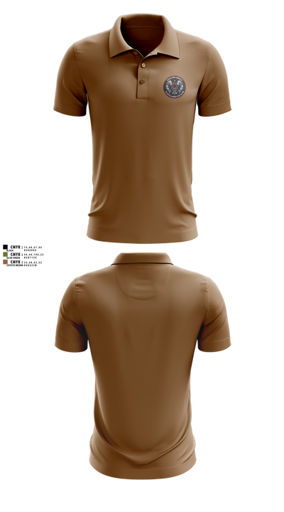 Operations Company 3d Intelligence Battalion 38917191 Short Sleeve Performance Polo - 9