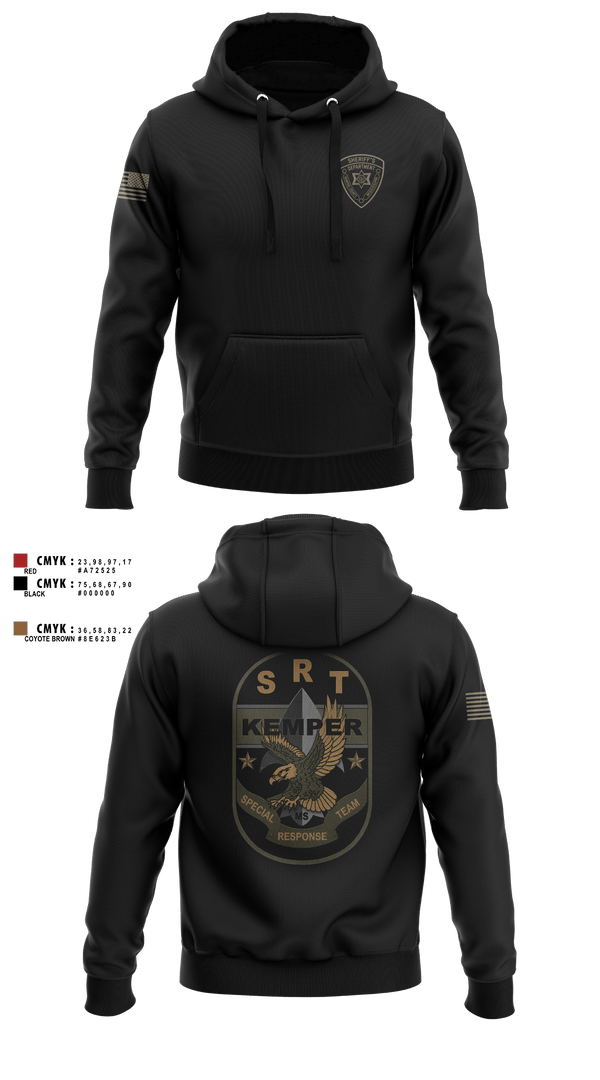 Hoodie, Kemper County Sheriff’s Office, Police, Teamtime, Team time, sublimation, custom sports apparel, team uniforms, spirit wear, spiritwear, sports uniforms, custom shirts, team store, custom team store, fundraiser sports, apparel fundraiser