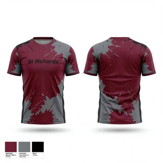 Short Sleeve Performance Shirt, St. Richards, Baseball, Teamtime, Team time, sublimation, custom sports apparel, team uniforms, spirit wear, spiritwear, sports uniforms, custom shirts, team store, custom team store, fundraiser sports, apparel fundraiser