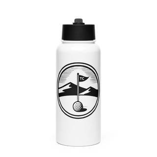 Team Cakes 63046650 Stainless Steel Water Bottle with a Straw Lid