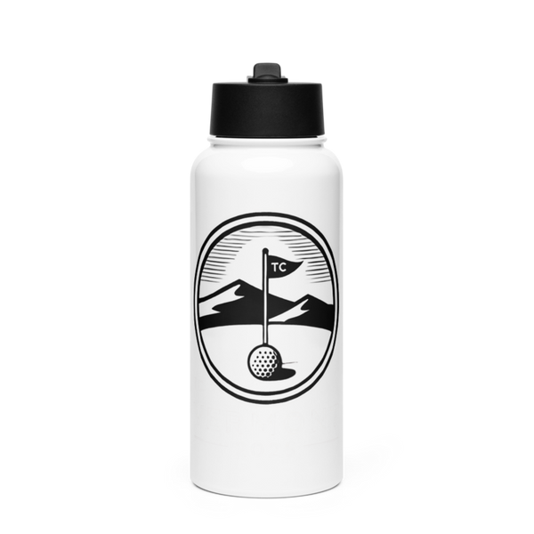 Team Cakes 63046650 Stainless Steel Water Bottle with a Straw Lid