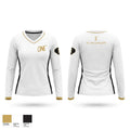 ONE Women's Long Sleeve V-neck Shirt - 1