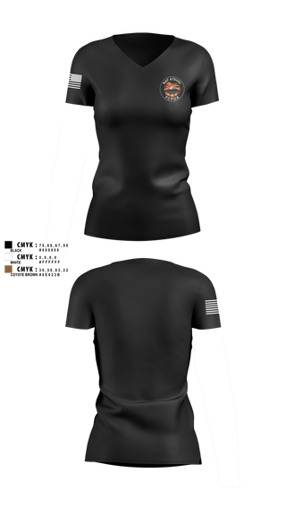 Womens Short Sleeve Vneck Shirt, NAF ATSUGI FCPOA, Navy, Teamtime, Team time, sublimation, custom sports apparel, team uniforms, spirit wear, spiritwear, sports uniforms, custom shirts, team store, custom team store, fundraiser sports, apparel fundraiser