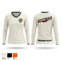 FUTSAL PLAY 72932797 Women's Long Sleeve V-neck Shirt - 1
