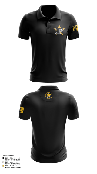 Short Sleeve Performance Polo, Five Star Mafia, Baseball, Teamtime, Team time, sublimation, custom sports apparel, team uniforms, spirit wear, spiritwear, sports uniforms, custom shirts, team store, custom team store, fundraiser sports, apparel fundraiser