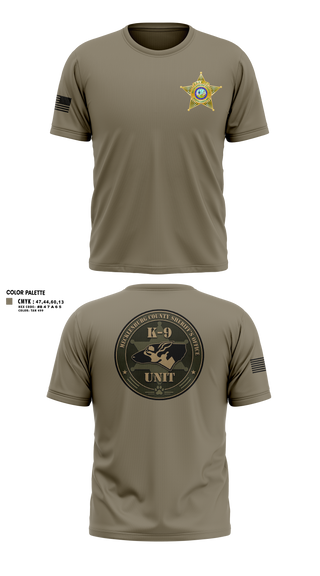Short Sleeve Performance Shirt, Mecklenburg County Sheriff’s Office K9, Police, Teamtime, Team time, sublimation, custom sports apparel, team uniforms, spirit wear, spiritwear, sports uniforms, custom shirts, team store, custom team store, fundraiser sports, apparel fundraiser