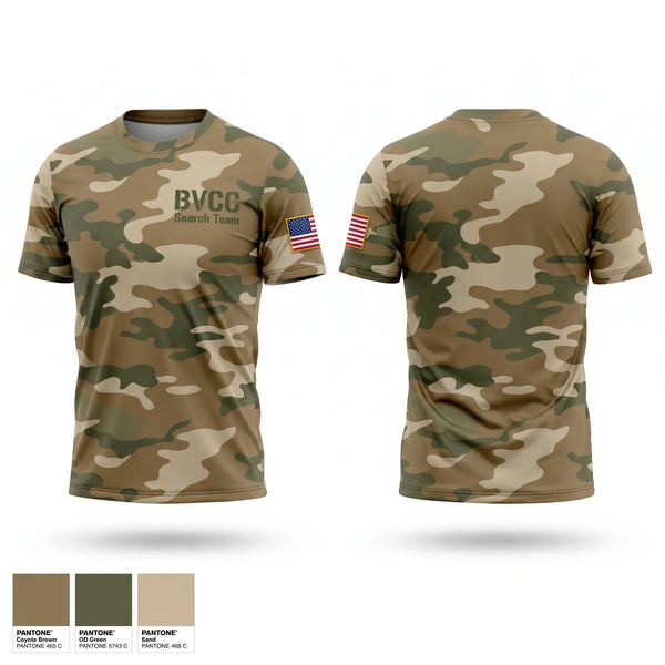 Short Sleeve Performance Shirt, BVCC Search Team, Police, Teamtime, Team time, sublimation, custom sports apparel, team uniforms, spirit wear, spiritwear, sports uniforms, custom shirts, team store, custom team store, fundraiser sports, apparel fundraiser