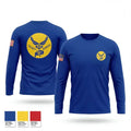 Samuel Clemens Tx-82 AFJROTC 43532927 Long Sleeve Performance Shirt - 1
