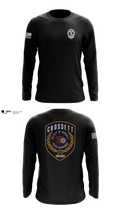 Crossett Police Department 1680573 Long Sleeve Performance Shirt - 3
