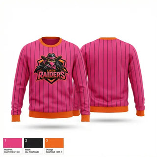 Crew Neck Sweatshirt, Lady Raiders, Softball, Teamtime, Team time, sublimation, custom sports apparel, team uniforms, spirit wear, spiritwear, sports uniforms, custom shirts, team store, custom team store, fundraiser sports, apparel fundraiser
