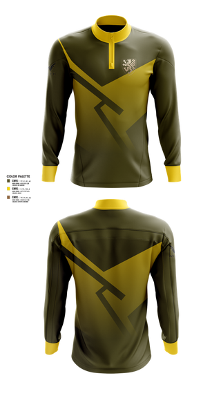 Quarter Zip Jacket, Dons, Men's Basketball, Teamtime, Team time, sublimation, custom sports apparel, team uniforms, spirit wear, spiritwear, sports uniforms, custom shirts, team store, custom team store, fundraiser sports, apparel fundraiser