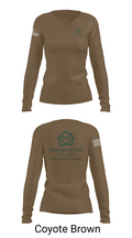 KOKOROHOUSE 58124370 Women's Long Sleeve V-neck Shirt - 17