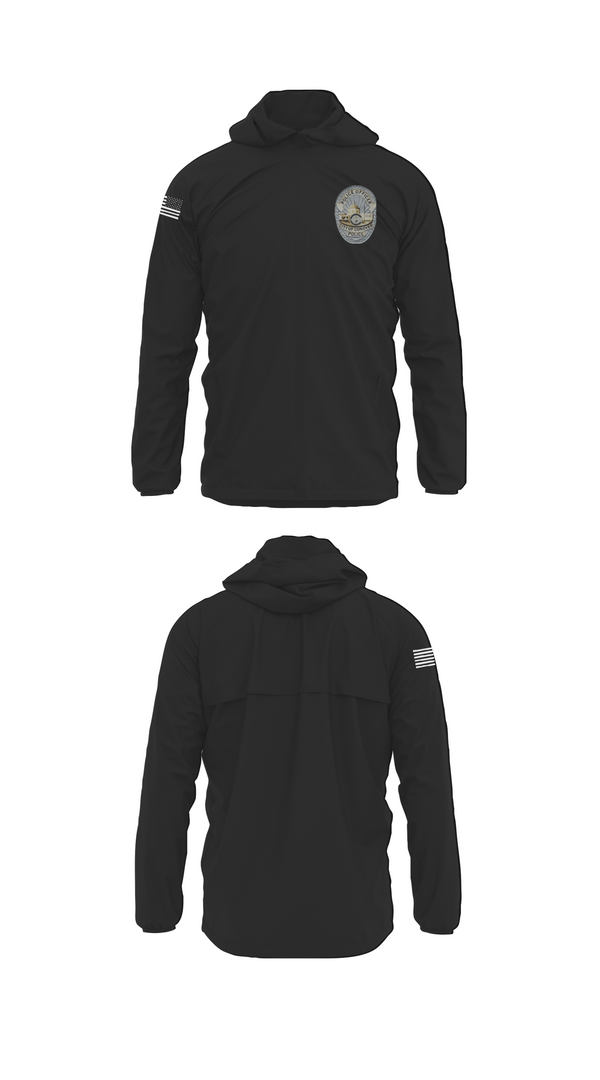 Windbreaker, Conover PD, Police, Teamtime, Team time, sublimation, custom sports apparel, team uniforms, spirit wear, spiritwear, sports uniforms, custom shirts, team store, custom team store, fundraiser sports, apparel fundraiser