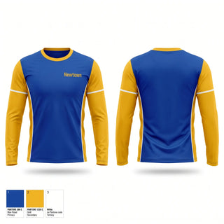 Long Sleeve Performance Shirt, Newtown, Track & Field, Teamtime, Team time, sublimation, custom sports apparel, team uniforms, spirit wear, spiritwear, sports uniforms, custom shirts, team store, custom team store, fundraiser sports, apparel fundraiser