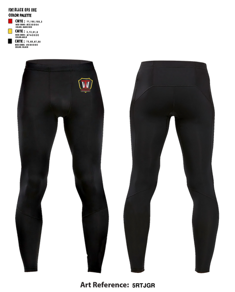 Compression Leggings, Terminator Wrestling Academy, Wrestling, Teamtime, Team time, sublimation, custom sports apparel, team uniforms, spirit wear, spiritwear, sports uniforms, custom shirts, team store, custom team store, fundraiser sports, apparel fundraiser
