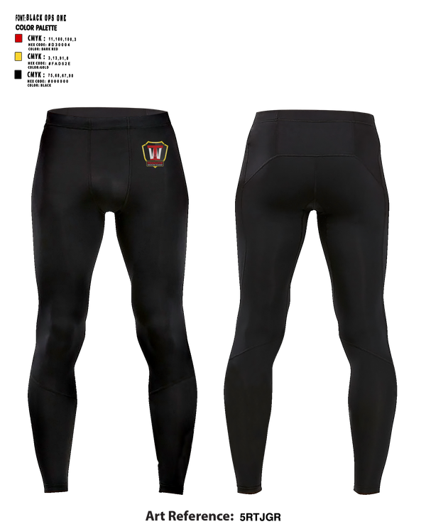 Compression Leggings, Terminator Wrestling Academy, Wrestling, Teamtime, Team time, sublimation, custom sports apparel, team uniforms, spirit wear, spiritwear, sports uniforms, custom shirts, team store, custom team store, fundraiser sports, apparel fundraiser