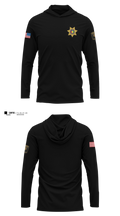 Calhoun County Sheriff's Office Long Sleeve hooded sunshirt - 5
