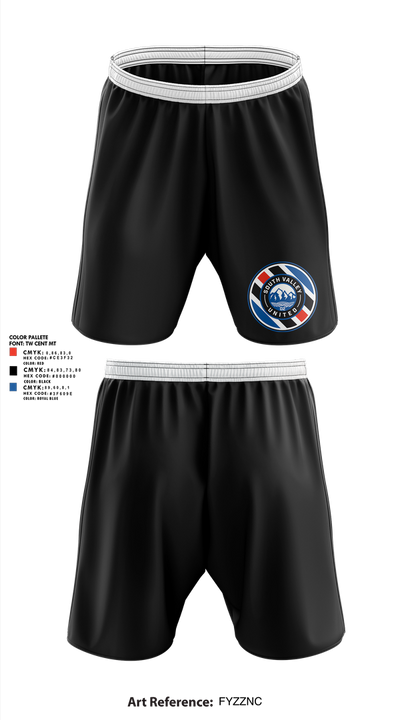 South Valley United 668271 Athletic Shorts With Pockets - 4
