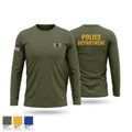 Greensburg police department Long Sleeve Performance Shirt - 1
