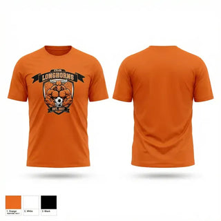Short Sleeve Performance Shirt, Longhorns, Men's Soccer, Teamtime, Team time, sublimation, custom sports apparel, team uniforms, spirit wear, spiritwear, sports uniforms, custom shirts, team store, custom team store, fundraiser sports, apparel fundraiser