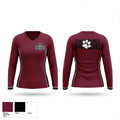 Merryville Panthers 51672053 Women's Long Sleeve V-neck Shirt - 1