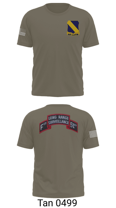 Fco 51st infantry LRSU 81538423 Short Sleeve Performance Shirt - 76