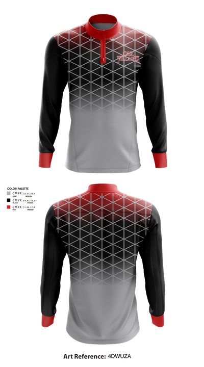 OAK Villains Quarter Zip Jacket - 1
