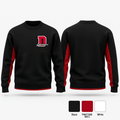 Durfee High School Wrestling 91395125 Crew Neck Sweatshirt - 1