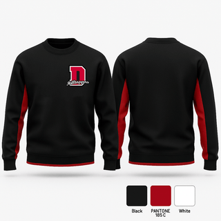 Crew Neck Sweatshirt, Durfee High School Wrestling, Wrestling, Teamtime, Team time, sublimation, custom sports apparel, team uniforms, spirit wear, spiritwear, sports uniforms, custom shirts, team store, custom team store, fundraiser sports, apparel fundraiser
