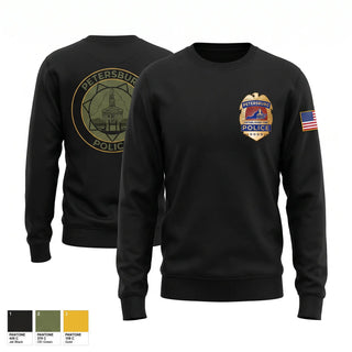 Crew Neck Sweatshirt, 200 Bravo, Police, Teamtime, Team time, sublimation, custom sports apparel, team uniforms, spirit wear, spiritwear, sports uniforms, custom shirts, team store, custom team store, fundraiser sports, apparel fundraiser