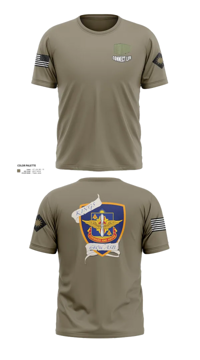 640th ASB Bravo Company 67727556 Short Sleeve Performance Shirt - 22