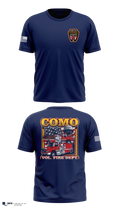Como Volunteer Fire Department 64054761 Old School Cotton Feel Shirt - 5