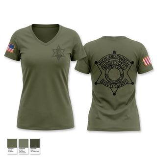 Womens Short Sleeve Vneck Shirt, RCSD, Police, Teamtime, Team time, sublimation, custom sports apparel, team uniforms, spirit wear, spiritwear, sports uniforms, custom shirts, team store, custom team store, fundraiser sports, apparel fundraiser