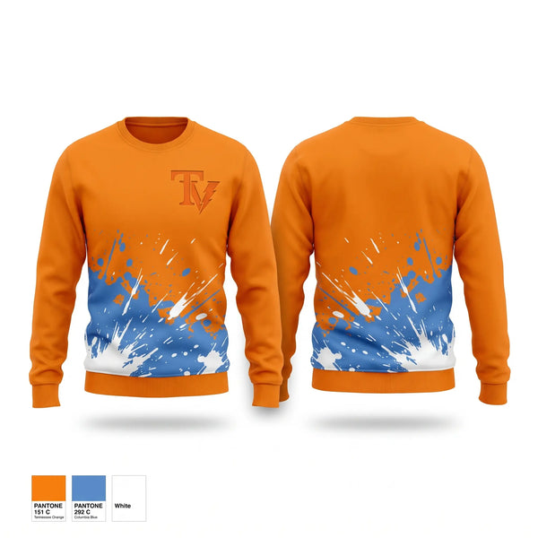 Crew Neck Sweatshirt, Texas Volts, Softball, Teamtime, Team time, sublimation, custom sports apparel, team uniforms, spirit wear, spiritwear, sports uniforms, custom shirts, team store, custom team store, fundraiser sports, apparel fundraiser