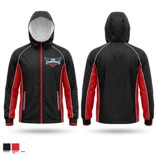 Windbreaker, Cannon AFB, Men's Basketball, Teamtime, Team time, sublimation, custom sports apparel, team uniforms, spirit wear, spiritwear, sports uniforms, custom shirts, team store, custom team store, fundraiser sports, apparel fundraiser