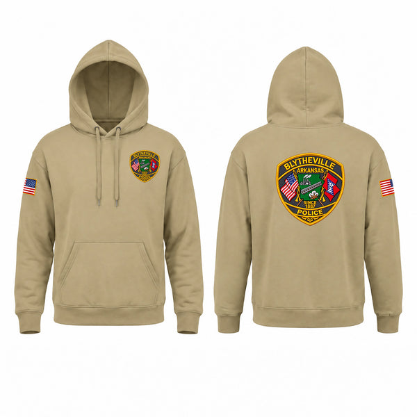 Hoodie, Blytheville Police Department, Police, Teamtime, Team time, sublimation, custom sports apparel, team uniforms, spirit wear, spiritwear, sports uniforms, custom shirts, team store, custom team store, fundraiser sports, apparel fundraiser