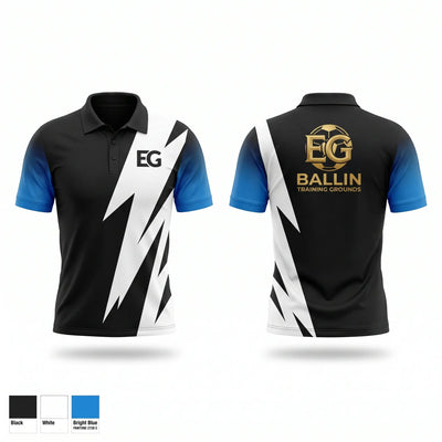 Ballin Training Grounds Short Sleeve Performance Polo - 1