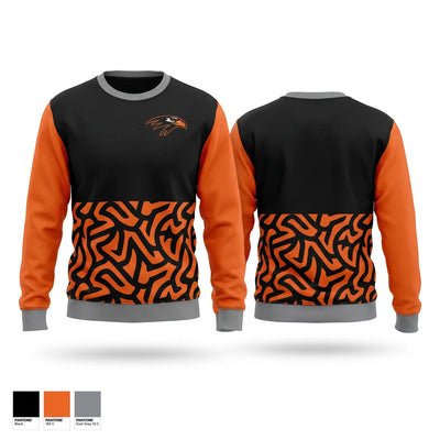 Bloomer Blackhawk'sTrack & Field Crew Neck Sweatshirt - 1