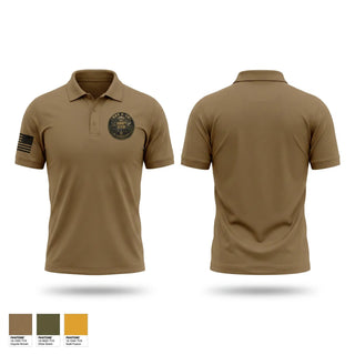 Short Sleeve Performance Polo, 44th IBCT E Co 250TH BSB, National Guard, Teamtime, Team time, sublimation, custom sports apparel, team uniforms, spirit wear, spiritwear, sports uniforms, custom shirts, team store, custom team store, fundraiser sports, apparel fundraiser