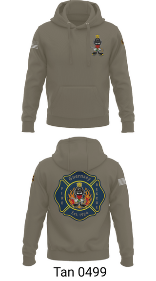 Hoodie, Guernsey Fire & Rescue, , Teamtime, Team time, sublimation, custom sports apparel, team uniforms, spirit wear, spiritwear, sports uniforms, custom shirts, team store, custom team store, fundraiser sports, apparel fundraiser