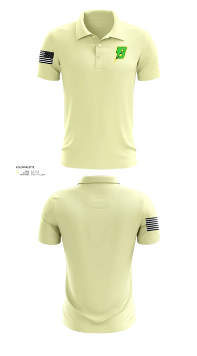 Baltimore Lightning 935827 Short Sleeve Performance Polo - 22