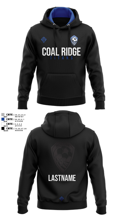 Coal Ridge HS Boys Soccer Hoodie - 5