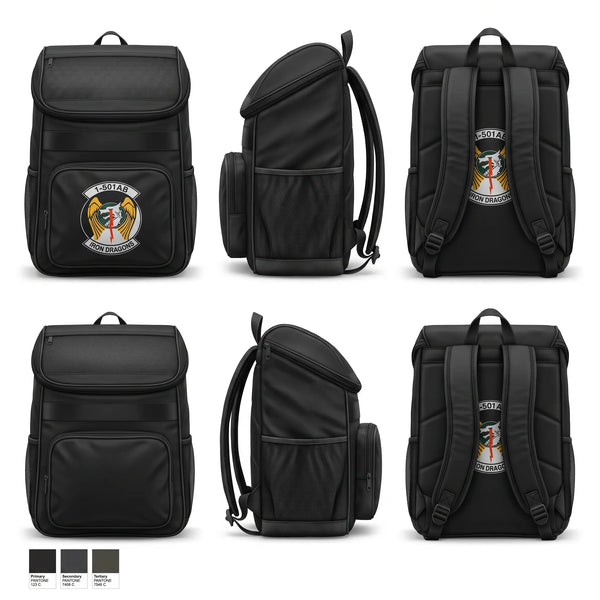 Gear Bag, 1-501st Iron Dragons NCO Corps, Army, Teamtime, Team time, sublimation, custom sports apparel, team uniforms, spirit wear, spiritwear, sports uniforms, custom shirts, team store, custom team store, fundraiser sports, apparel fundraiser