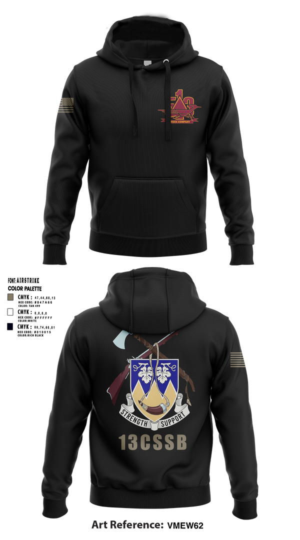 Hoodie, 513th Transportation Company, Army, Teamtime, Team time, sublimation, custom sports apparel, team uniforms, spirit wear, spiritwear, sports uniforms, custom shirts, team store, custom team store, fundraiser sports, apparel fundraiser