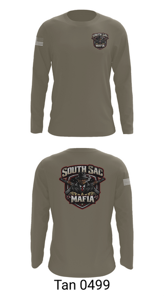 Long Sleeve Performance Shirt, SAC SOUTH, Army, Teamtime, Team time, sublimation, custom sports apparel, team uniforms, spirit wear, spiritwear, sports uniforms, custom shirts, team store, custom team store, fundraiser sports, apparel fundraiser